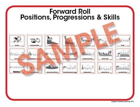 Forward Roll Positions Progressions And Skills Gymtastics Gymtools