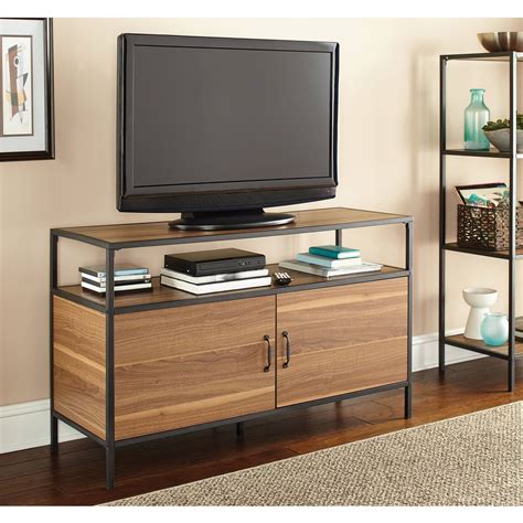 Mainstays Metro Tv Stand For Tvs Up To 50 Warm Ash Finish