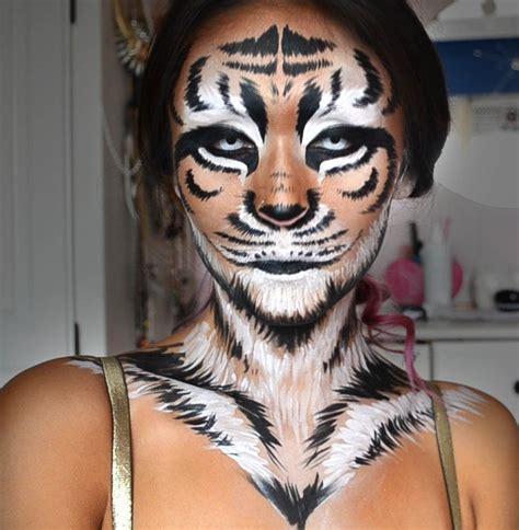Tiger Halloween Makeup Tiger Halloween Face Painting Halloween
