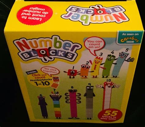 Numberblocks Cbeebies Magazine Maths Programme 1 10 Toy Number Blocks