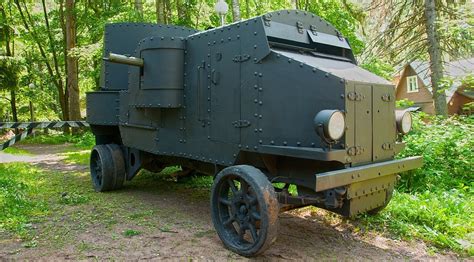 Putilov Garford Armored Car Replica Recreated Based On Russian Wwi