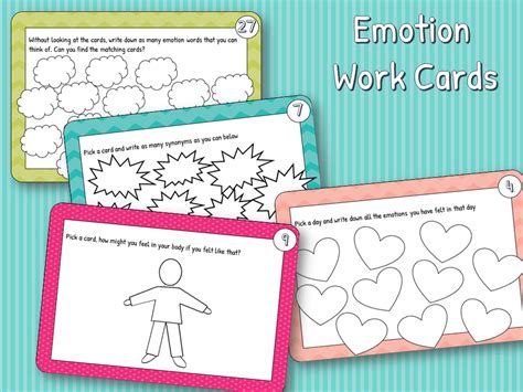 Emotion Work Cards Item 136 Elsa Support For Emotional Literacy