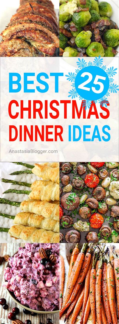 21 of the best ideas for traditional american christmas dinner.transform your holiday dessert spread right into a fantasyland by serving standard french buche de noel, or yule log cake. Best 25+ Christmas Dinner Ideas - Traditional / Italian ...