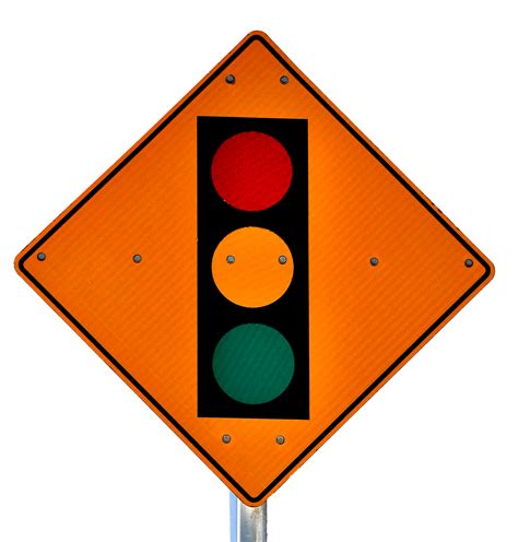 Traffic Light Ahead Sign Free Photo On Pixabay Pixabay
