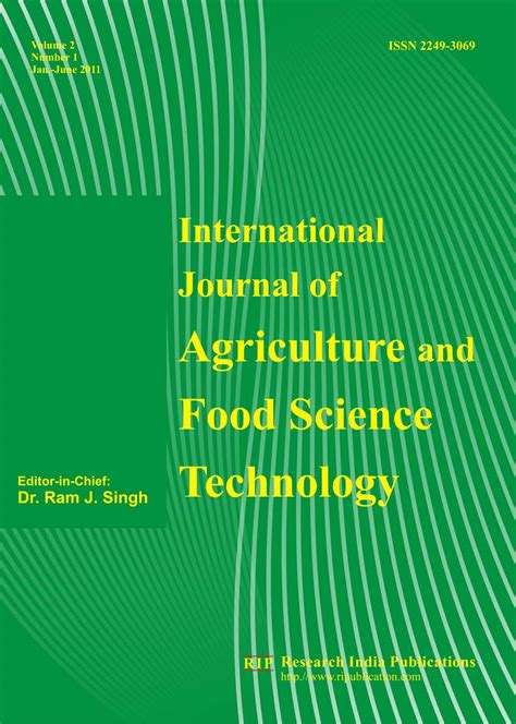 In this study, we investigated the effect of peptic and chymotryptic hydrolysis on the allergenicity of the 11s soybean globulin, which is the primary soybean allergen. IJAFST, The International Journal of Agriculture Food ...
