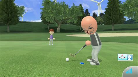 Wii Sports Club Golf Playing Golf On Wiiu Lakeside Course Youtube