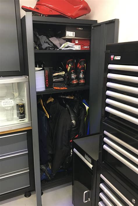 Solutions For Storing Motorcycle Leathers In The Garage Ducati Forum
