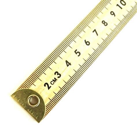 1 Meter Ruler 40 Yard Stick Measure Metal Wooden School Carpenter Rule