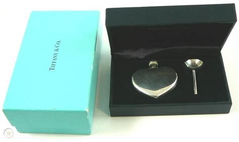 Tiffany And C Sterling Silver Heart Perfume Bottle Funnel 49042293