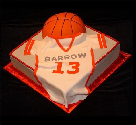 Basketball Jersey Cake Artofit