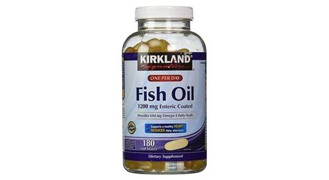 That is why i only gave 4 stars, fish oil shouldn't cost so much. Kirkland Signature Fish Oil 1200 MG Omega 3 Softgel ...