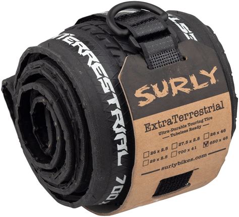 Surly Extraterrestrial Tire 650b X 46 Tubeless Folding Black