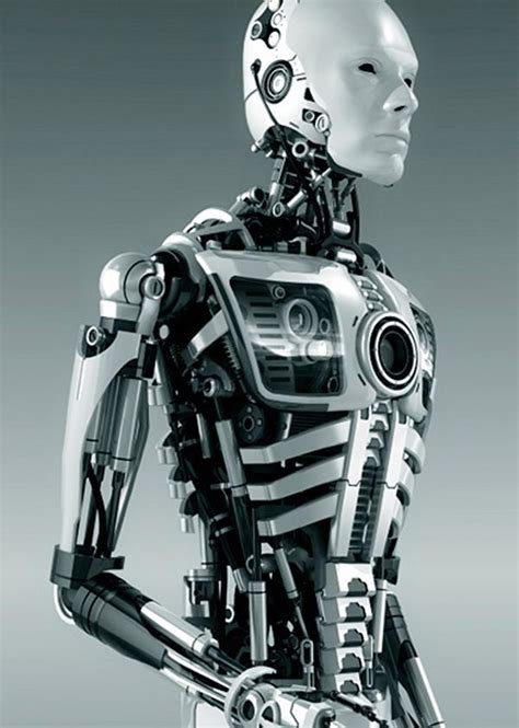 Artificial Intelligence And Consciousness Robot Design Futuristic