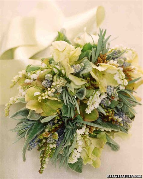 Green Wedding Bouquets Martha Stewart Weddings