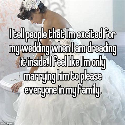 People Admit The Real Reasons Getting Married Daily Mail Online