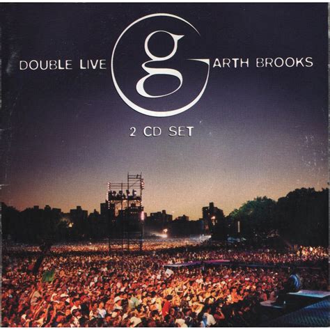 Garth Brooks Double Live Album Cover Garth Brooks Double Live