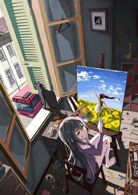Pin Von ♡ 𝐒𝐲𝐝 ♡ Auf Art And Anime Anime Landschaft Manga