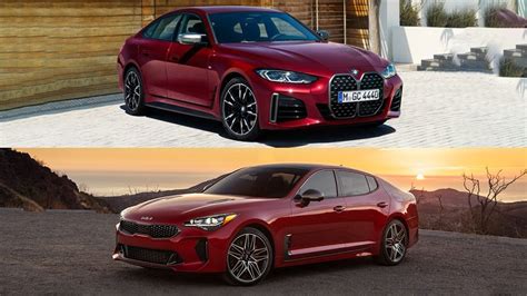2022 Bmw 4 Series Gran Coupe Vs 2022 Kia Stinger Which Is Better