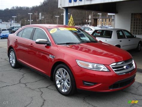 2011 Red Candy Ford Taurus Limited 58700797 Photo 2