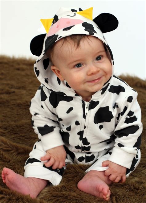 Cow Baby Onesie Cute Baby And Toddler Cow Outfit Baby Moos