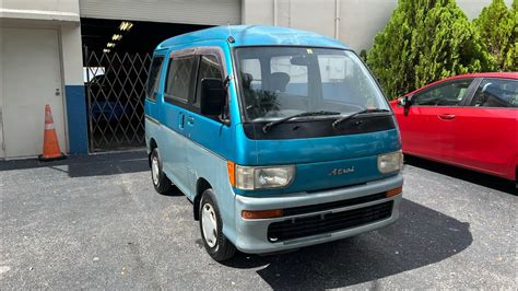 Daihatsu Atrai Turbo Mini Van Youtube