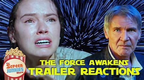 Star Wars The Force Awakens Final Trailer Reactions Youtube