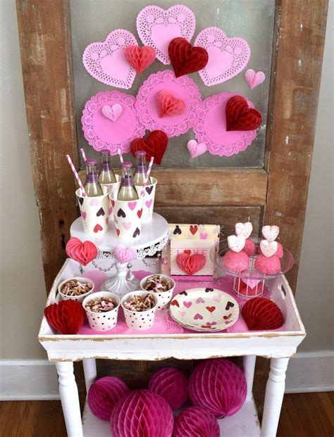 An Easy Valentine Snack Table Is A Fun Way To Melt Hearts Valentines