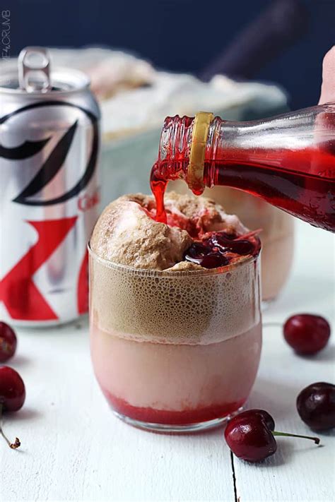 Cherry Vanilla Coca Cola Ice Cream Floats