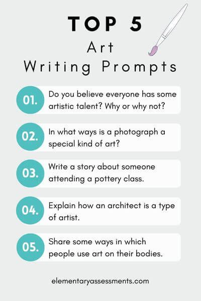 51 Delightful Art Writing Prompts