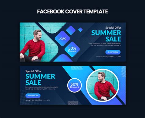 Summer Sale Facebook Cover Template On Behance