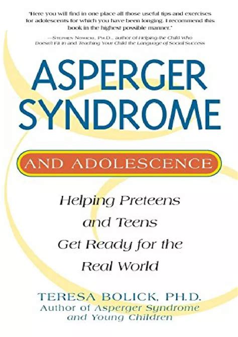 Ppt Read Pdf Asperger Syndrome And Adolescence Helping Preteens