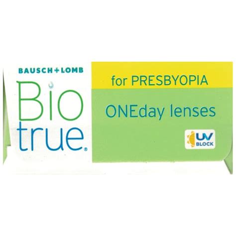 Biotrue Oneday For Presbyopia Van Bausch And Lomb Bij Lensdeal