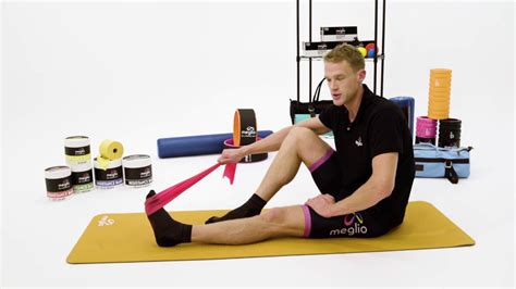 Ankle Stability Exercises With Resistance Bands Youtube