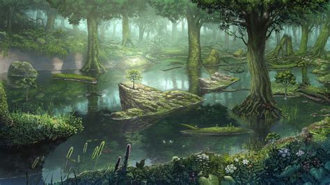 Fantasy Forest Wallpaper Hd Wallpapersafari