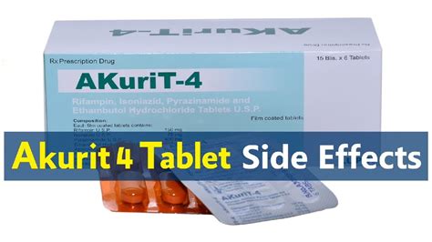 Akurit 4 Tablet Side Effects Youtube
