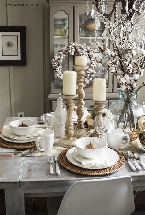 Early Fall Dining Room Dining Room Table Centerpieces