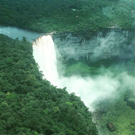 Kaieteur Falls Guyana From Above Gallivanting Kaieteurfalls