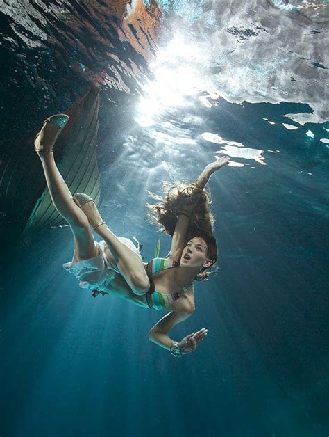 Model Underwater Underwater Photography Underwater Art Underwater