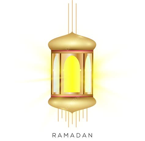 Vector De Diseño De Linterna De Ramadán Tridimensional Png Ramadán