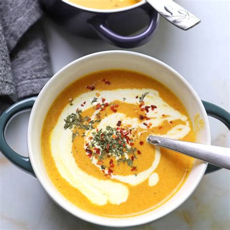 Easy Carrot Soup Recipe Bowl Me Over