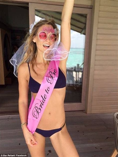 Bar Refaeli Shares Her Delight As Fiance Adi Ezra Joins Her Bachelorette Party In The Maldives