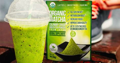 Kiss Me Organics Organic Matcha Green Tea Powder 799 Shipped Wheel