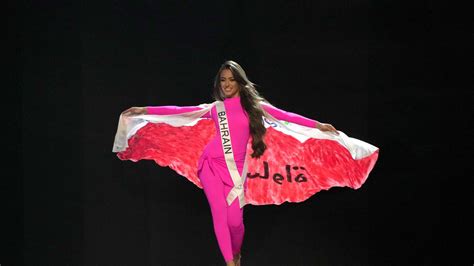 Miss Universe Bahrain Stands Out In Burkini For Swimsuit Round Trendradars