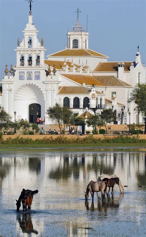 Ermita y marisma de El Rocío Huelva Lugares preciosos Sevilla