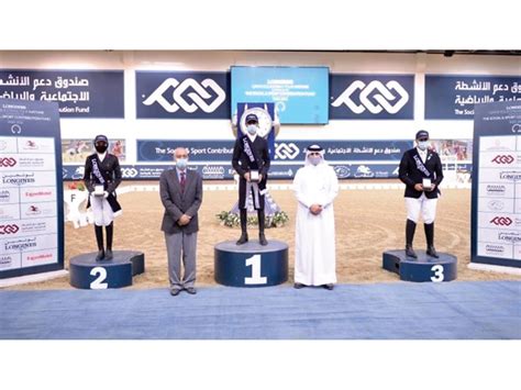Jassim Al Kuwaris Double In Dressage To Top Round 3 Qatar Spc