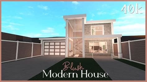 Modern House Layout Story Bloxburg