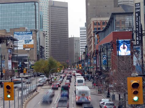 Downtown Winnipeg Winnipeg Downtown Canada