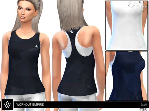 Lana Cc Finds Created By Ekinege Created For The Sims 4 Workout