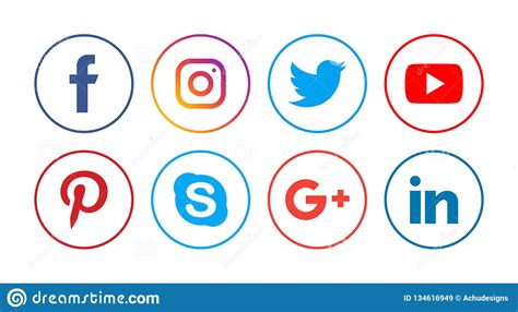 This post is an amazing place to find free social media icon sets for your needs. Social media icons editorial stock image. Illustration of ...
