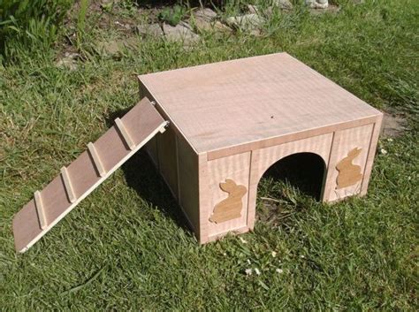 Wooden Rabbit Play Box Shelter Hideaway By Kraftycreature On Etsy